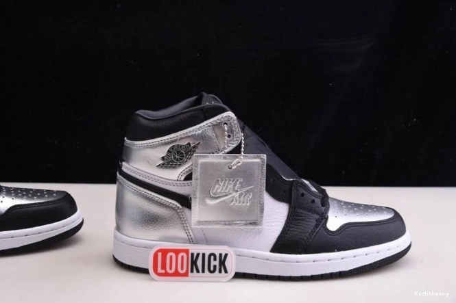 Kick Theory SILVER 1 WMNS HIGH CD0461-001 TOE JORDAN AIR OG 0803